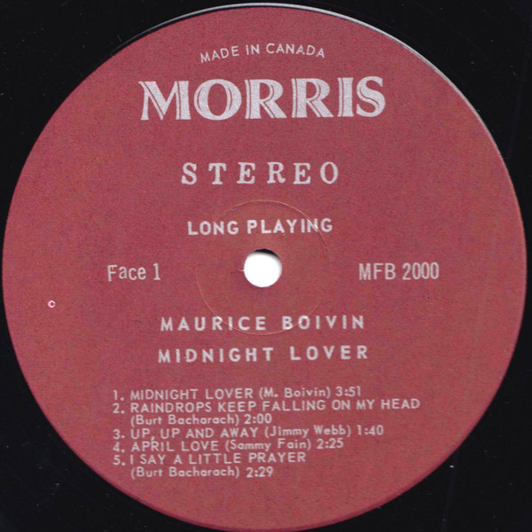 descargar álbum Maurice Boivin - Midnight Lover