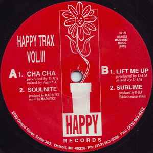 Happy Trax Vol. III - D-HA / Mad Mike