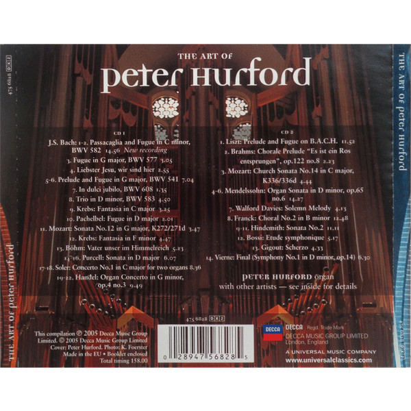 lataa albumi Peter Hurford - The Art of Peter Hurford