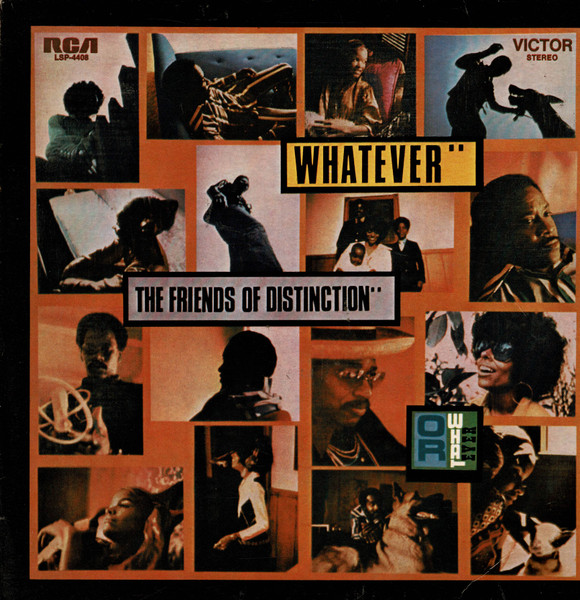 The Friends Of Distinction – Whatever (1970, Vinyl) - Discogs