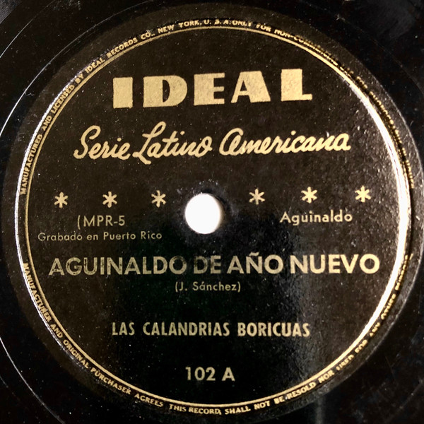 baixar álbum Las Calandrias Boricuas - Aguinaldo De Año Nuevo Seis Jibaro