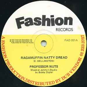 Professor Nuts - Ragamuffin Natty Dread album cover