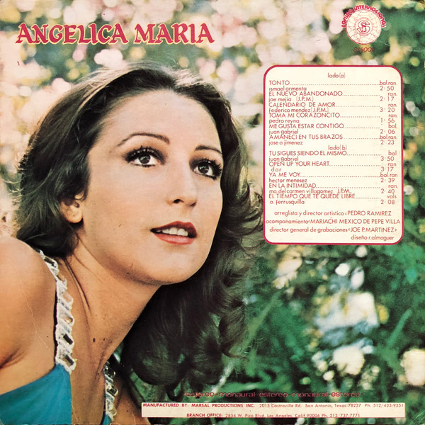 ladda ner album Angelica Maria - Tonto
