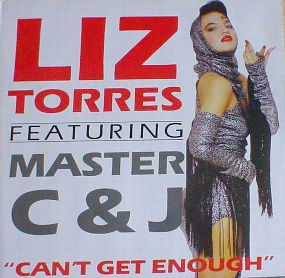 Liz Torres Featuring Master C & J – Can't Get Enough (1988, Vinyl