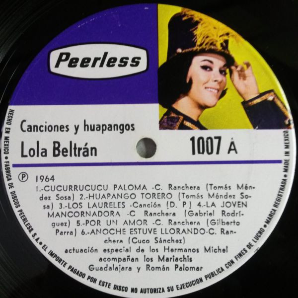 baixar álbum Lola Beltran - Canciones Y Huapangos