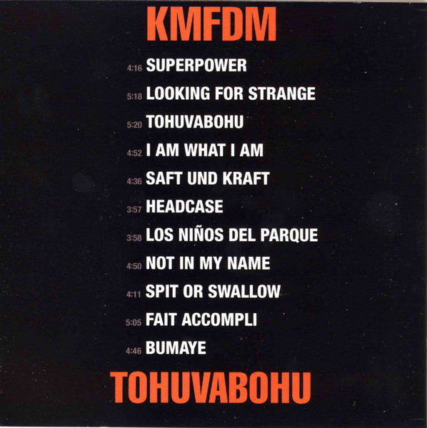 Album herunterladen KMFDM - Tohuvabohu