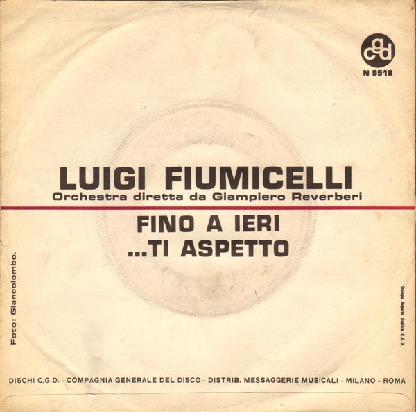 lataa albumi Luigi Fiumicelli - Fino A Ieri Ti Aspetto