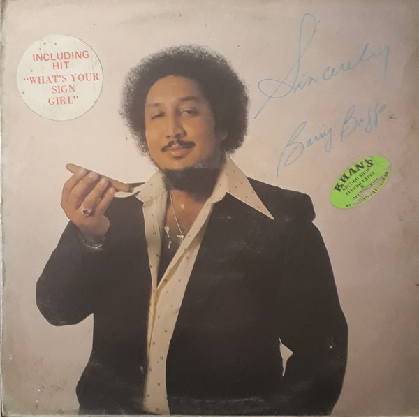 Barry Biggs – Sincerely! (1977, Vinyl) - Discogs