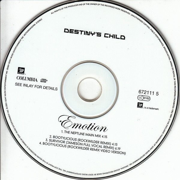 lataa albumi Destiny's Child - Emotion The Urban Remixes