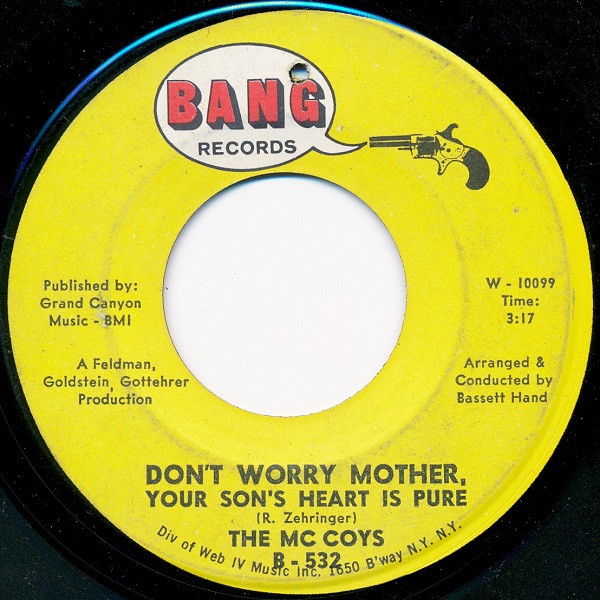télécharger l'album The Mc Coys - Dont Worry Mother Your Sons Heart Is Pure Ko Ko