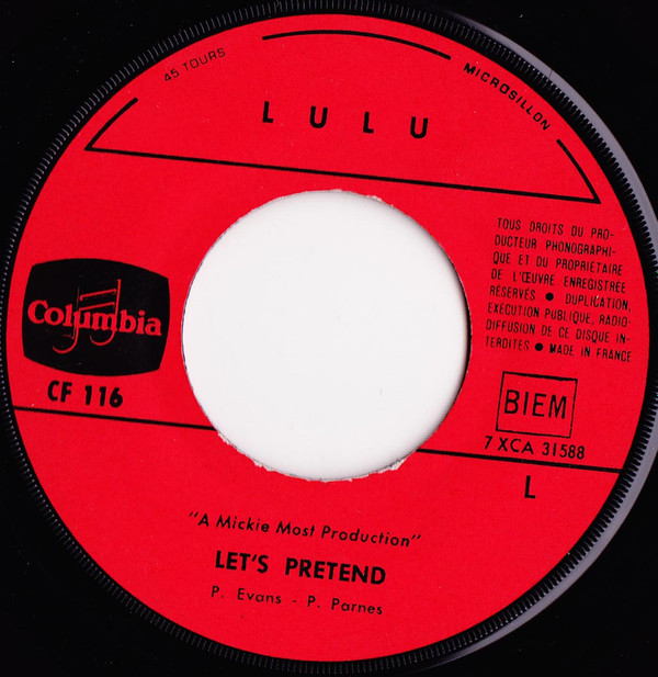 descargar álbum Lulu - Lets Pretend To Sir With Love