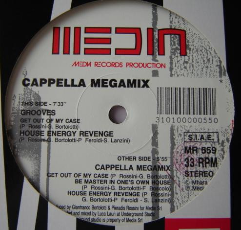 Cappella – Cappella Megamix (1990, Vinyl) - Discogs