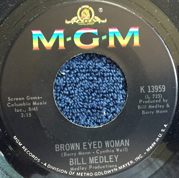 Bill Medley – Brown Eyed Woman (1968, Vinyl) - Discogs