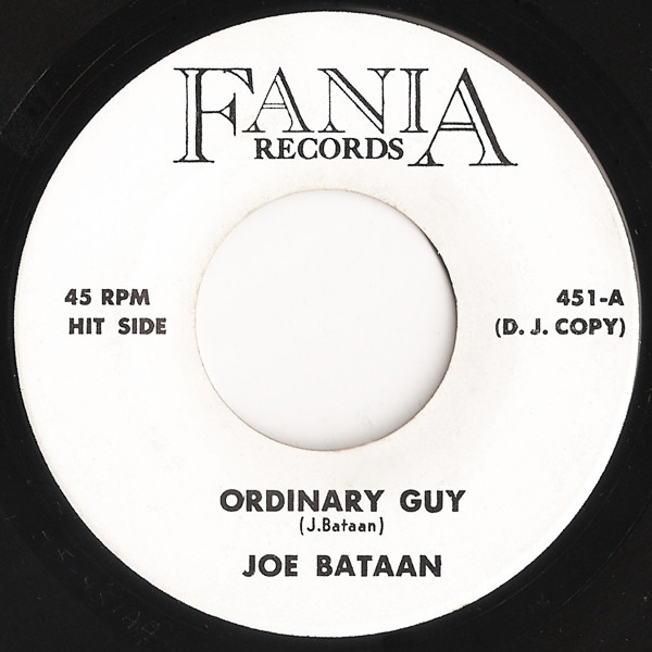 Joe Bataan – Ordinary Guy / Too Much Lovin' (1967, Vinyl) - Discogs