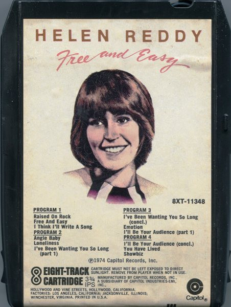 Helen Reddy – Free And Easy (1974, Vinyl) - Discogs