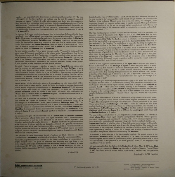 baixar álbum WA Mozart Orchestre De La Fondation Gulbenkian De Lisbonne, Solistes Et Chœur Symphonique De La Fondation Gulbenkian De Lisbonne, Theodor Guschlbauer - Messe Du Couronnement Vesperae De Dominica