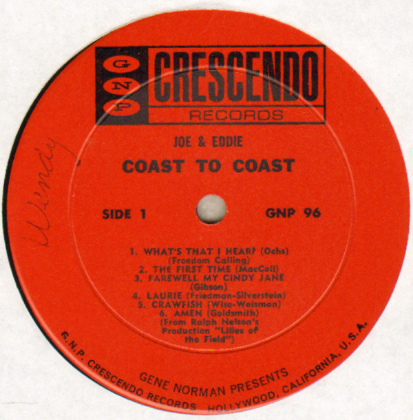 baixar álbum Joe & Eddie - Coast To Coast
