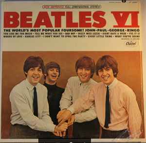 The Beatles – Beatles VI (1965, Scranton Pressing, Vinyl) - Discogs