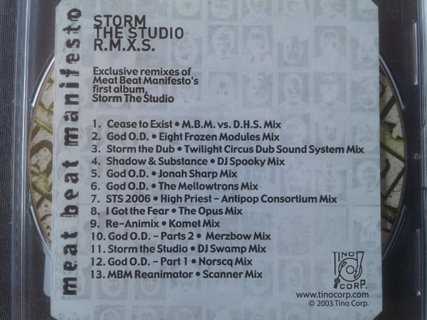 Meat Beat Manifesto – Storm The Studio R.M.X.S. (2003, CD) - Discogs