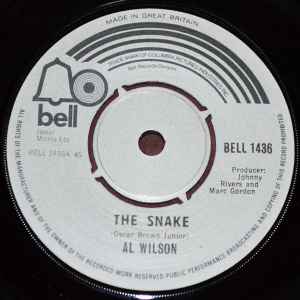 Al Wilson - The Snake album cover