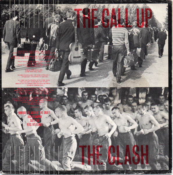 The Clash – The Call Up (1980, Vinyl) - Discogs