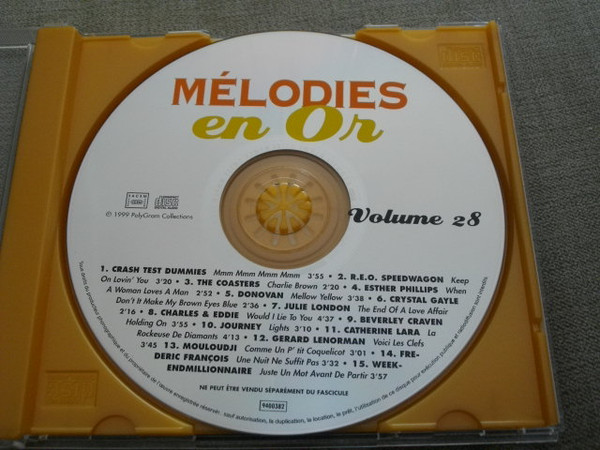 lataa albumi Various - Mélodies En Or 28