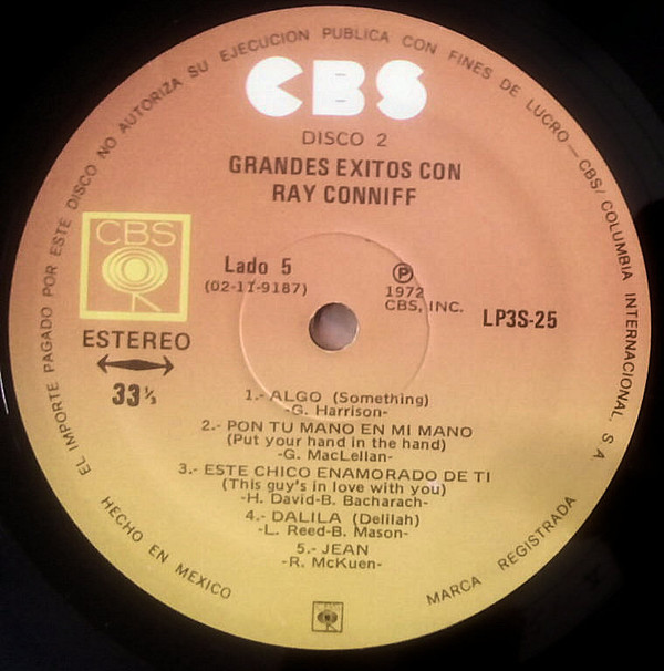 last ned album Ray Conniff - Grandes Éxitos Con Ray Conniff