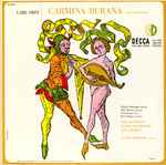 Cover of Carmina Burana (Secular Songs), , Vinyl