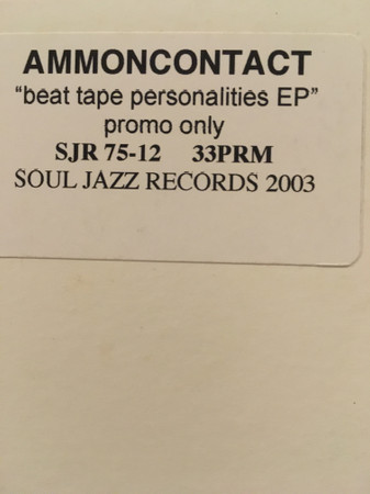 AmmonContact – Beat Tape Personalities (2003, Vinyl) - Discogs