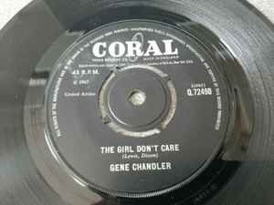 Gene Chandler – My Love / Girl Don't Care (1967, Vinyl) - Discogs