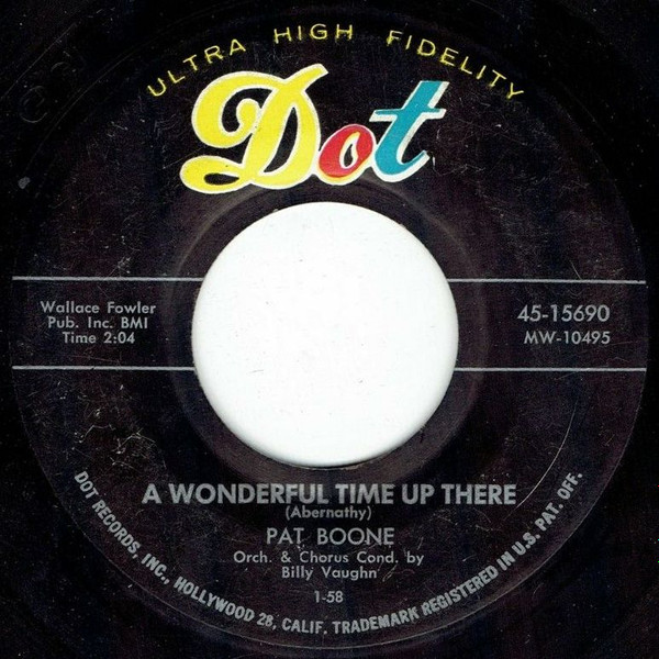a wonderful time up there sheet music
