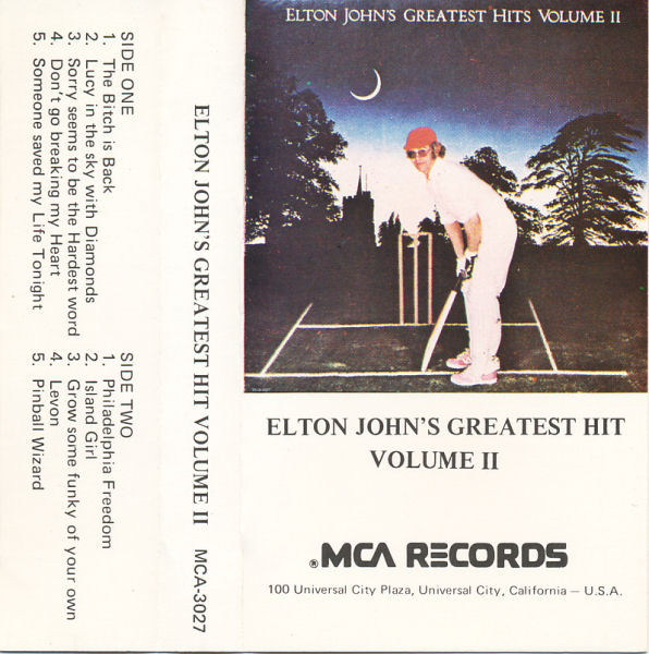 Elton John - Elton John's Greatest Hits Volume II | Releases | Discogs
