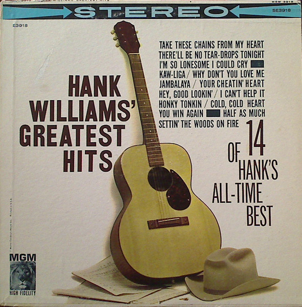 Hank Williams – Greatest Hits (1961, Vinyl) - Discogs