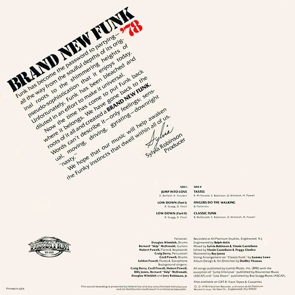 baixar álbum Brand New Funk - Brand New Funk 78 Automatic Lover Version