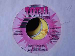 Junior Brammer - Don't Trail Me album cover