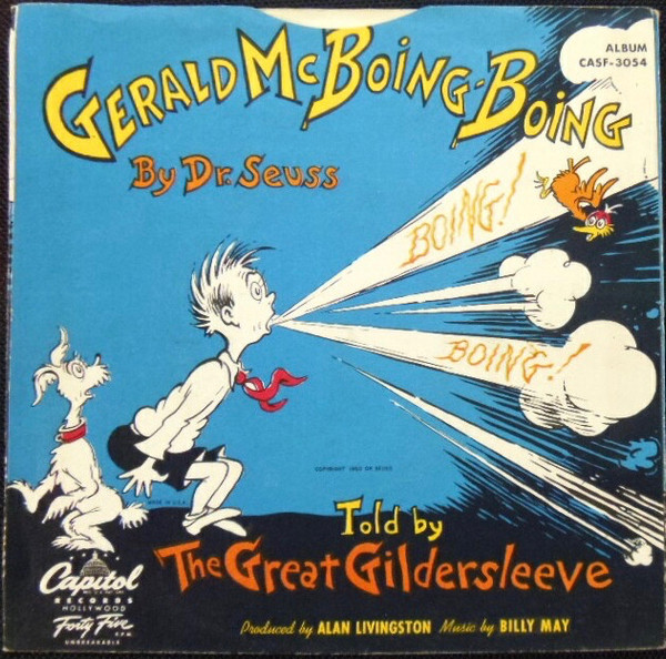 last ned album Dr Seuss, The Great Gildersleeve - Gerald McBoing Boing