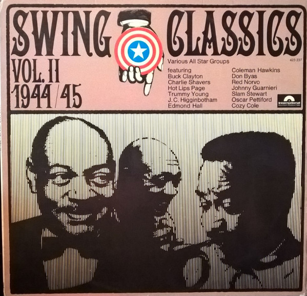 Swing CLASSICS VOL 2 1944 1945 Buck Clayton Cozy Cole LP Vinile Polydor 1965 
