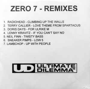 Zero 7 – Remixes (2001, CD) - Discogs
