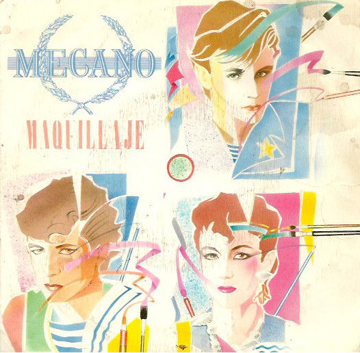Mecano – Maquillaje Vinilo, 12”, 45 RPM, Maxi-Single