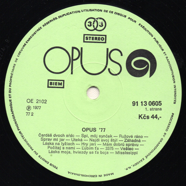 descargar álbum Various - Opus 77
