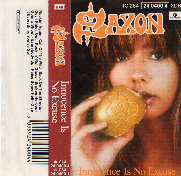 Saxon Innocence Is No Excuse Ikonen Album Abdeckung Poster Verschiedene Größen 