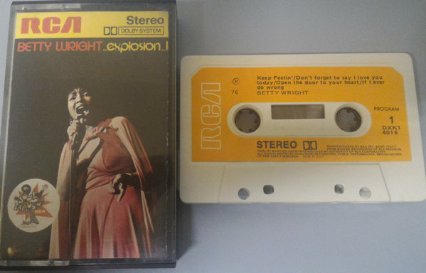 Betty Wright – Explosion (1976, Cassette) - Discogs