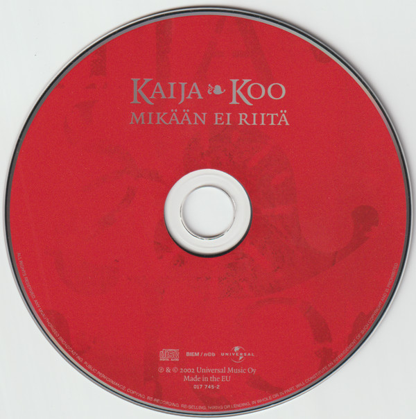 baixar álbum Kaija Koo - Mikään Ei Riitä
