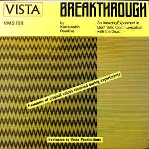 Konstantin Raudive - Breakthrough album cover
