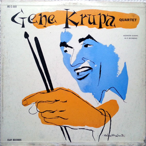 Gene Krupa Quartet – The Gene Krupa Quartet (1955, Vinyl