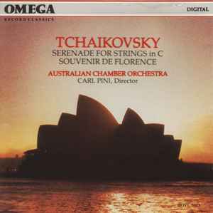 Pyotr Ilyich Tchaikovsky - Serenade For Strings In C / Souvenir De Florence album cover
