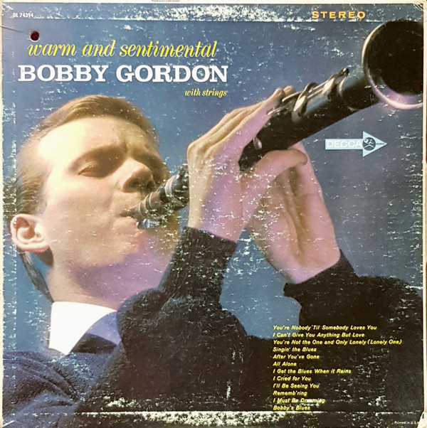 Album herunterladen Bobby Gordon - Warm And Sentimental