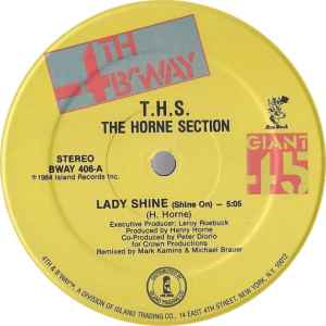 The Horne Section - Lady Shine (Shine On) album cover