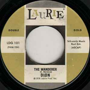 Dion (3) - The Wanderer / No One Knows album cover