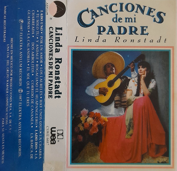 Linda Ronstadt – Canciones De Mi Padre (1987, Cassette) - Discogs